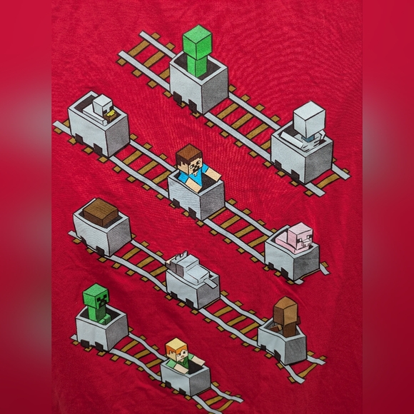 Minecraft Minechest subscription box Exclusive T-shirt - Picture 3 of 5